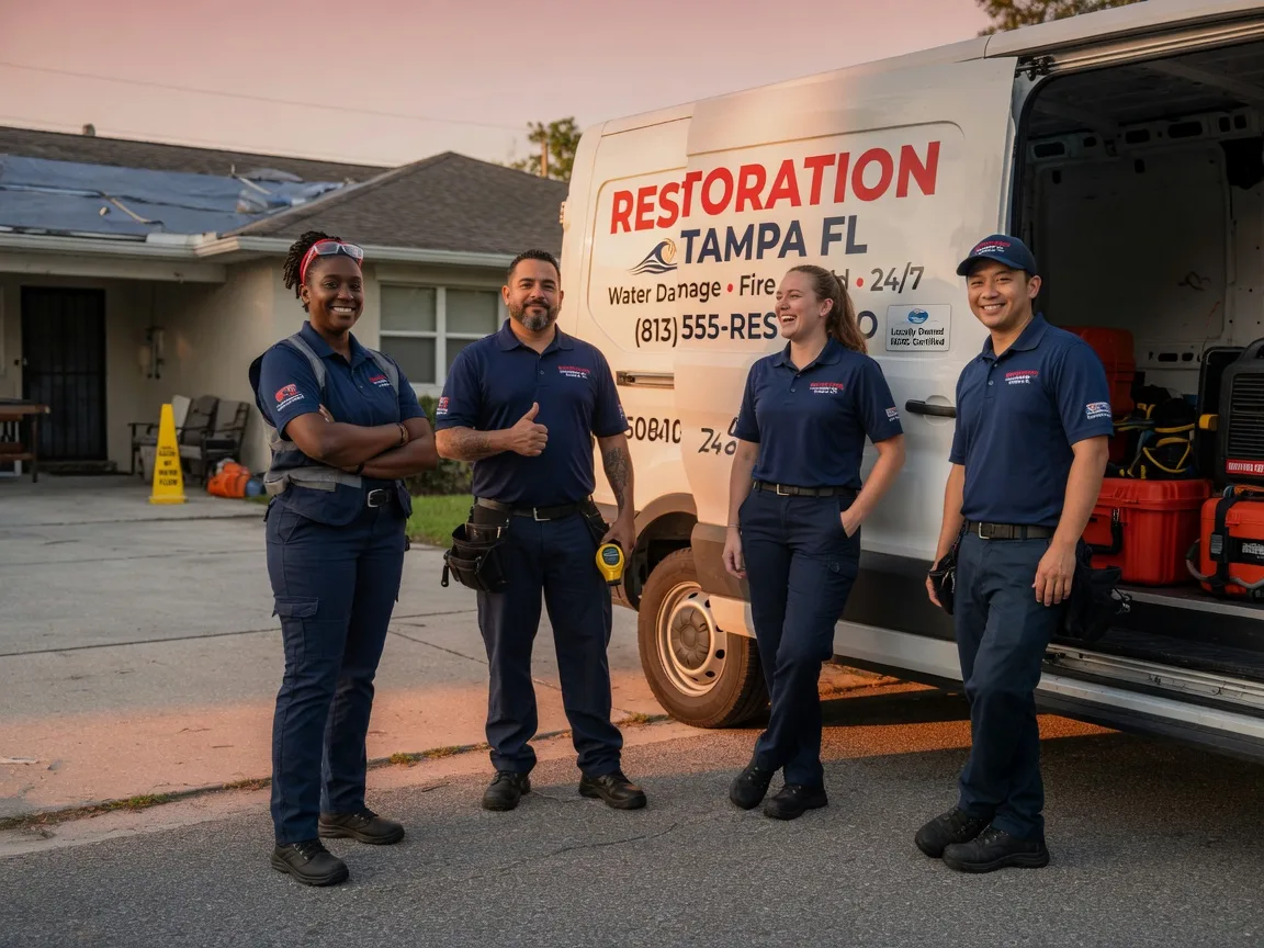 Water Damage Restoration company in Crockett, CA